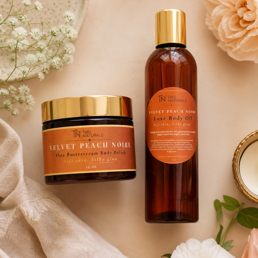 Meet Velvet Peach Noir: A Limited Mother’s Day Bodycare Drop for Glowing Skin