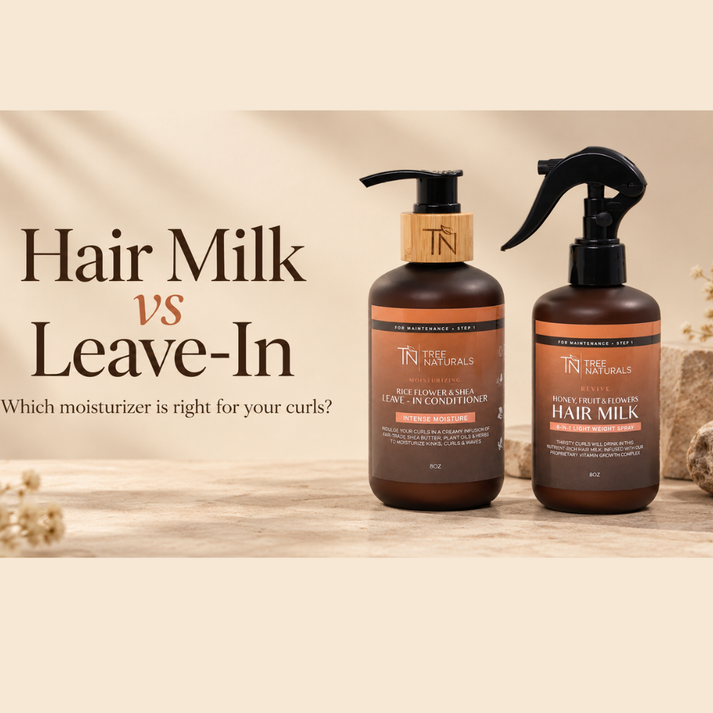 Hair Milk vs. Leave-In Conditioner: Which One Does Your Natural Hair Need?